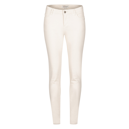 PETRA1 - Jeans skinny a vita bassa | Beige