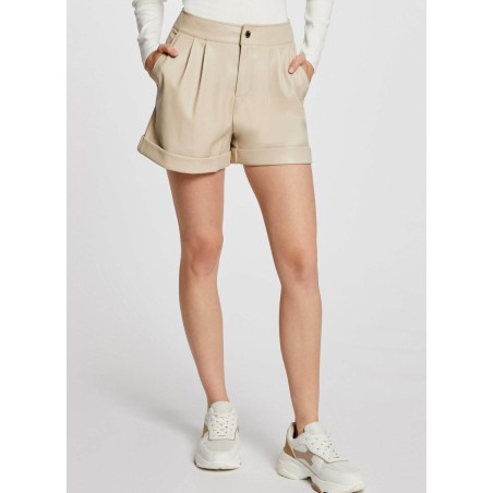 SHILOM - SHORTS A VITA ALTA | Beige