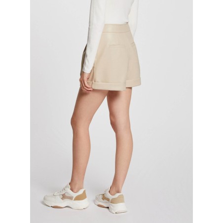 SHILOM - SHORTS A VITA ALTA | Beige