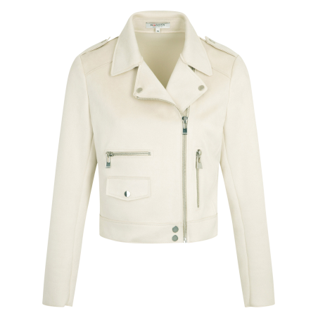 GOUSMI - Giubbotto corto con zip | Beige