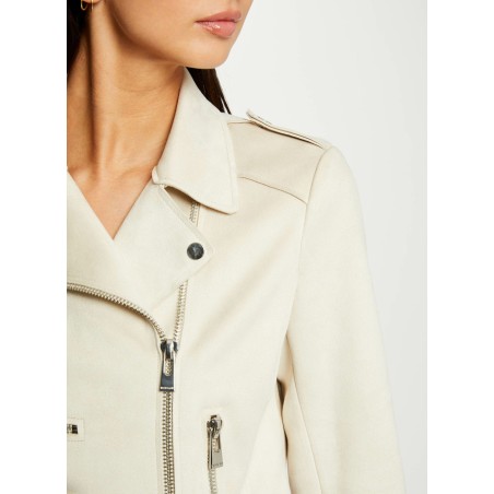 GOUSMI - Giubbotto corto con zip | Beige