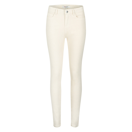 PRETTY1 - Pantaloni slim in misto cotone | Beige