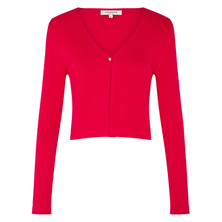 MZINA - Cardigan scollo a V | Rosa