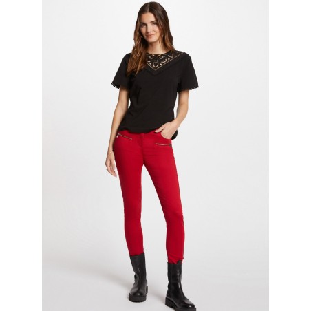 PATRICK - Jeans skinny in misto cotone | Rosso