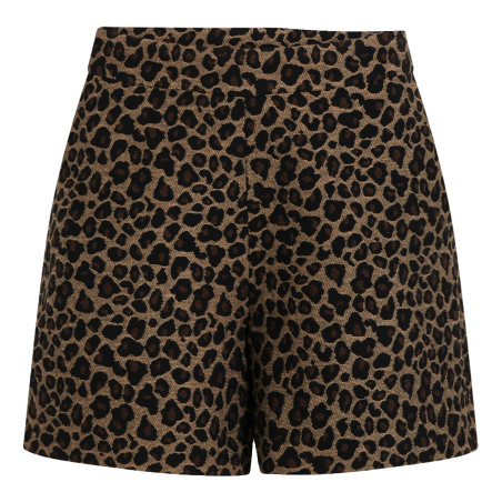 SHILI.F - Shorts dritti stampati in misto cotone | Multicolore