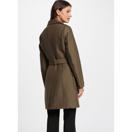 GINAI - Trench collo a rever | Verde