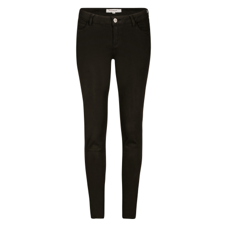 PETRA - Pantaloni skinny a vita bassa | Nero