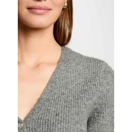 MIMO - Cardigan a scollo a V | Grigio