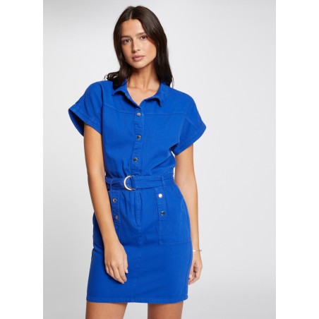 RDENIM - Abito corto aderente in denim | Blu