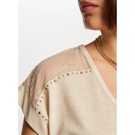 DIMANI - T-shirt maniche corte | Beige