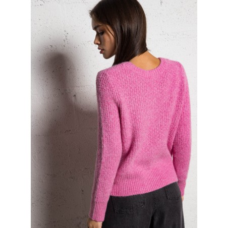 MPAUL - Maglione girocollo a maniche lunghe | Rosa