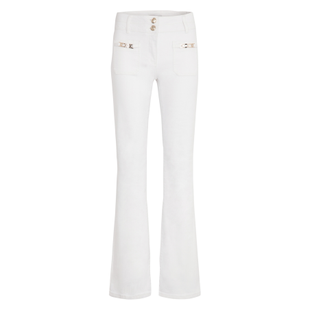 POLENI - Jeans bootcut in misto cotone | Beige