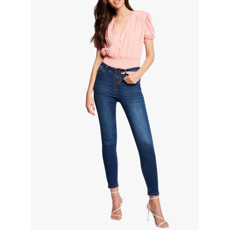 PJEAN1 - Jeans slim in misto cotone | Blu