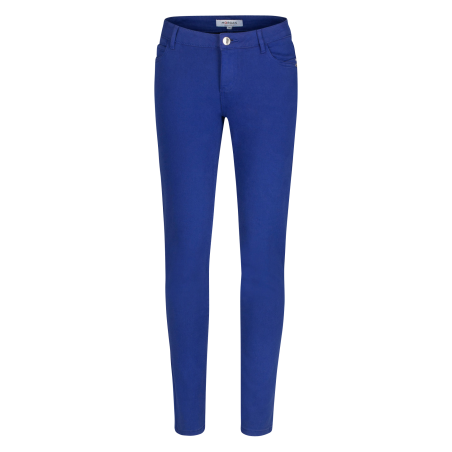 PETRA - Pantaloni skinny a vita bassa | Blu