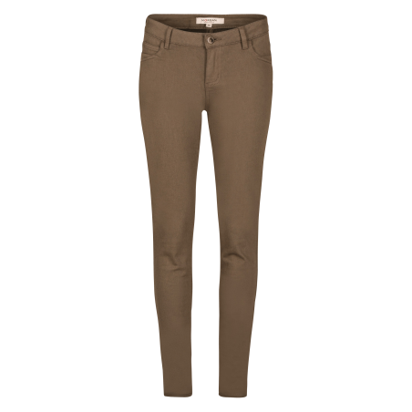 PETRA - Pantaloni skinny a vita bassa | Verde