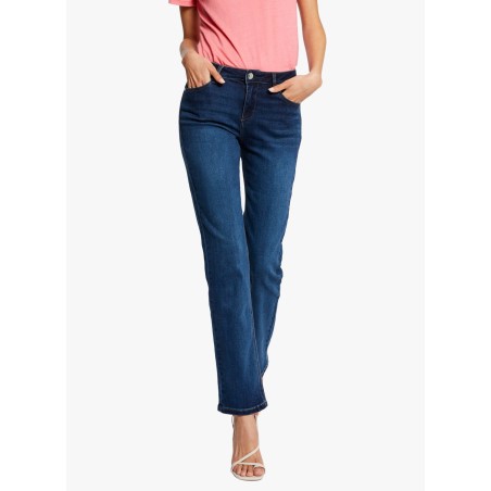 PDROIT - Jeans flare in cotone | Blu