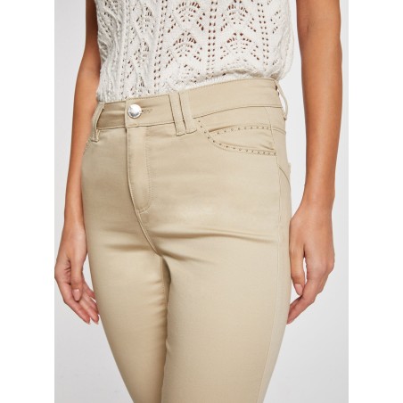 PIOUBA - Jeans skinny in misto cotone | Beige