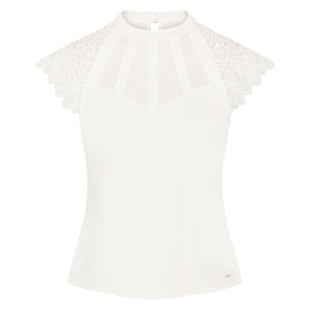 DEMANE - Top maniche corte | Bianco