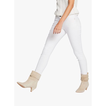 PETRA1 - Jeans skinny a vita bassa | Bianco