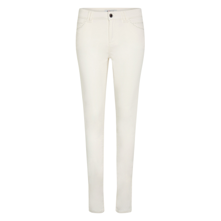 PIOUBA - Jeans skinny in misto cotone | Bianco