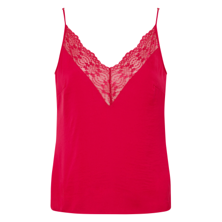 OPAMI - Top in pizzo | Rosa