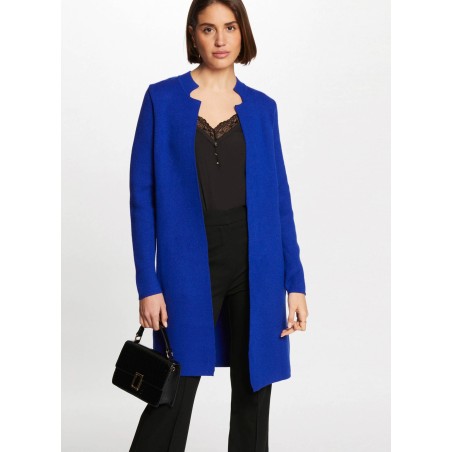 Cardigan aperto | Blu