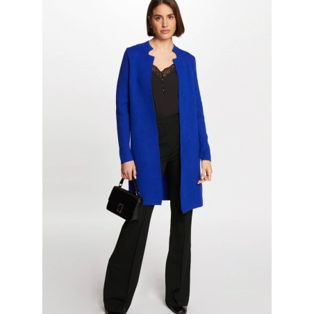 Cardigan aperto | Blu