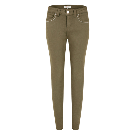 PIZZY1 - Jeans skinny in misto cotone | Verde